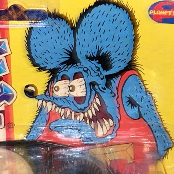 Classic Ed Roth Rare Clear Orange Surf Fink. Sealed. NOS. Japan. Planet Toys. - Picture 6 of 13